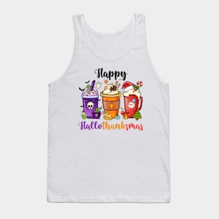 Happy Hallothanksmas Tank Top